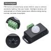 MECCANIXITY 12V 24V PIR Sensor LED Motion Sensor Adjustable PIR Probe for LED Light Strip Black view 4