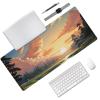 Stylish Golf Player Themed Mouse Pad 35.5 x 16 Inch, Anti-Slip Rubber Base, Ideal for Computer, Laptop, Office & Home Use view 2