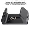 Aluminium Alloy Power Bank Holder for Camera, Universal Mount Clamp with Cold Shoe Mount and 1/4in Screw Hole view 4