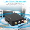 HD to AV Converter HD Multimedia Interface to AV Video Converter Splitter 1080P High Definition Composite Adapter view 3