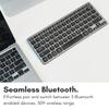Macally Wireless Bluetooth Keyboard for Mac - Premium Multi Device Connectivity - Compatible Apple Keyboard for MacBook Pro/Air, iMac, Mac mini, iPad, Laptop, and PC view 2