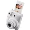 FUJIFILM INSTAX Mini 12 Instant Film Camera | Clay White Bundled with INSTAX Mini Instant Film |40 Exposures + Instax Accessory Bundle + AA Batteries + Cleaning Cloth (10 Items) view 4