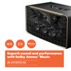 JBL Authentics 500 - Retro Style Home Speaker with Bluetooth, Voice Control, and Dolby Atmos, Multi Room Playback, Built in Alexa and Google Assistant, Automatic self tuning view 2