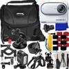 Insta360 GO 3 Ultimaxx Deluxe Action Camera Bundle (64GB) - Includes: 1/4 Screw Adapter for Action Cam Mounts, Extension Arm Helmet Mount Kit, Action Cam Mount Pet Harness & Much More (32pc Bundle) view 1