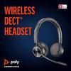 Poly (Plantronics + Polycom) Savi 7320 UC (S7320),S7320T, M C,D400,OTH,Stereo,MSFT,DECT 6.0,NA view 2