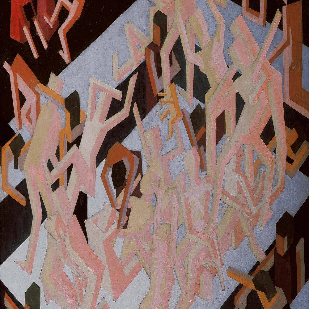 David Bomberg : Vision of Ezekiel : 1912 : Archival Quality Art Print