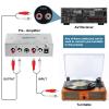 Jancane Phono Turntable Preamp, Phono Preamp for Turntable, Record Play, Phonograph Preamplifier with RCA Input, RCA/TRS Output, Phono Preamp with Power Switch and 12 Volt DC Adapter view 3