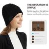 BORAYDA Bluetooth Beanie, Bluetooth 5.2 HD Stereo,30 Hours Play time,Built-in Microphone, Men's/Women's Christmas Electronic Gift (Black) view 3