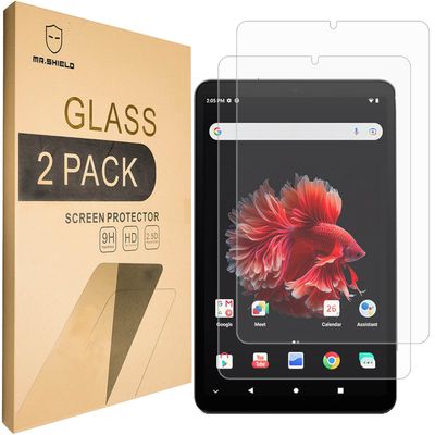 Mr.Shield [2-PACK] Screen Protector For Alldocube iPlay 50 Mini/iPlay 50 Mini Pro [Tempered Glass] [Japan Glass with 9H Hardness] Screen Protector