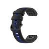 TenCloud Accessory Band Compatible with Garmin Fenix 7X Solar/Fenix 7X Pro Solar/Fenix 7X Pro Sapphire Solar 51mm Case Watch Band Easy Fit 26mm Intended for Garmin Fenix 7X Bands-2Pack (Black+Red) view 3