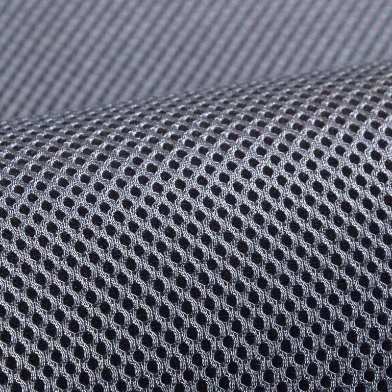 1MX1.6M Breathable Speaker Mesh Cloth Dustproof Soundproof Net Handmade DIY Upholstery Cloth Radio Acoustic Protective Cloth (Dark Gray)