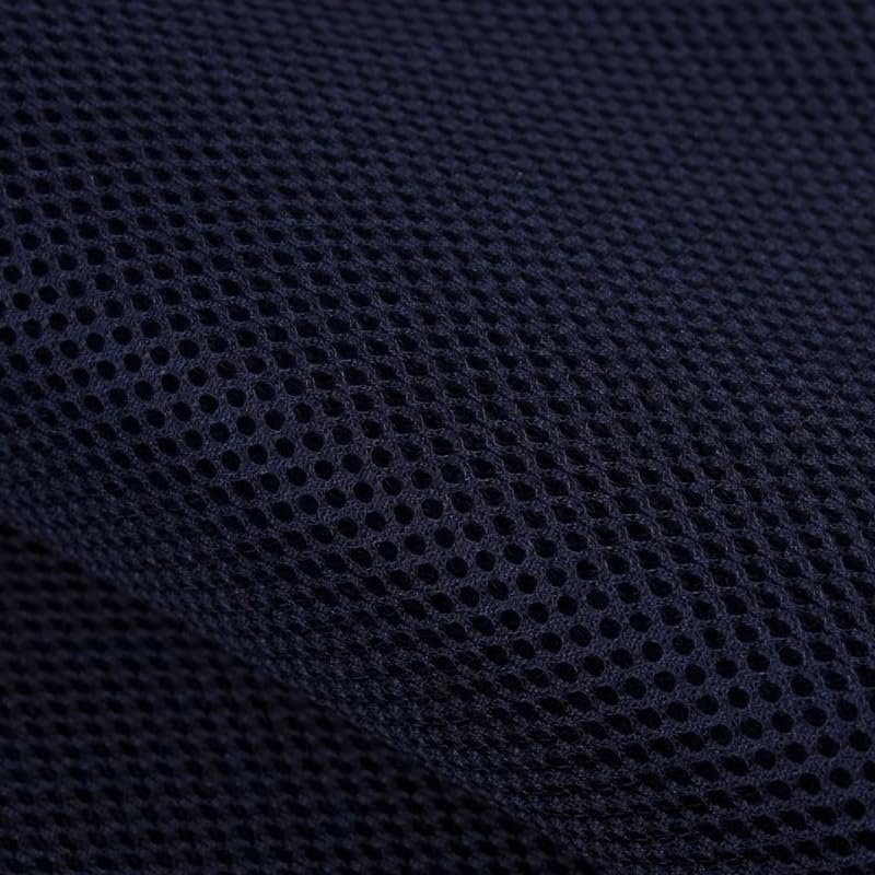 1MX1.6M Breathable Speaker Mesh Cloth Dustproof Soundproof Net Handmade DIY Upholstery Cloth Radio Acoustic Protective Cloth (Navy Blue)