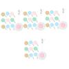 Healeved 40pcs Macaron Phone Screen Cleaning Cloths Random Colors Multi-Purpose Microfiber for Glasses Lenses and Electronics Effectively Removes Oil and Fingerprints view 1