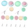 Healeved 40pcs Macaron Phone Screen Cleaning Cloths Random Colors Multi-Purpose Microfiber for Glasses Lenses and Electronics Effectively Removes Oil and Fingerprints view 2