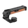 FEICHAO Camera Cage Cold Shoe Mount Housing Case 3/8" 1/4" Hole Top Handle Grip Compatible with EOS R8 Camera (Handle Grip) view 3