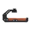 FEICHAO Camera Cage Cold Shoe Mount Housing Case 3/8" 1/4" Hole Top Handle Grip Compatible with EOS R8 Camera (Handle Grip) view 4