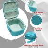 LTGEM Case Compatible with Fujifilm Instax Mini 12/11 / 10/9 / 8/7 / 7+ Instant Camera and FUJIFILM Instax Mini Instant Flim with Shoulder Strap, Mint Green(Case Only) view 4