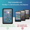 BWOOLL Case for All-New Amazon Fire Max 11 Tablet (13th Generation, 2023 Release) - Slim Lightweight PU Leather Stand Cover with Auto Wake/Sleep, Christian Quotes Bible Verse Psalm 46:10 view 2
