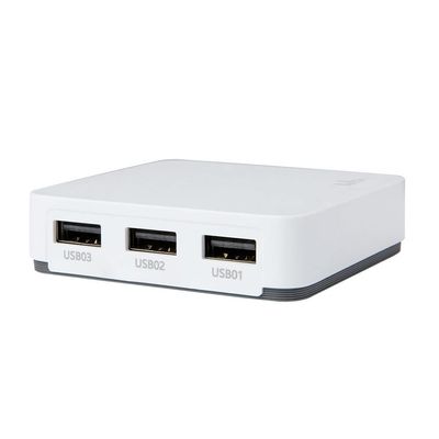 3 USB Ports WiFi Network Print Server Share Multiple Printers Wirelessly for Home & Office Use