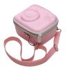 LTGEM Case Compatible with Fujifilm Instax Mini 12/11 / 10/9 / 8/7 / 7+ Instant Camera and FUJIFILM Instax Mini Instant Flim with Shoulder Strap, Pink(Case Only) view 2