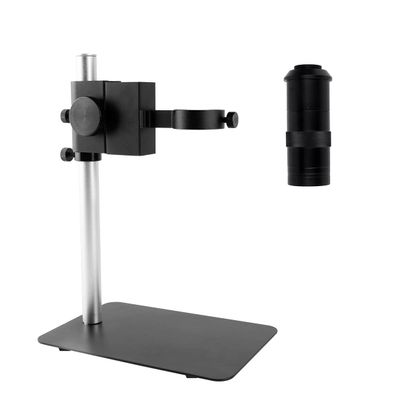 Lab Microscope Slides Digital Microscope 38MP for Electronics Industrial Digital Video Microscope Camera 130X C Mount Lens Microscope Parts (Color : with Lens Holder)