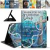 BWOOLL Case for All-New Amazon Fire Max 11 Tablet (13th Generation, 2023 Release), Slim Lightweight PU Leather Stand Case with Auto Wake/Sleep, Christian Cross and Anchor Quote Bible Verse Isaiah 43:2 view 1