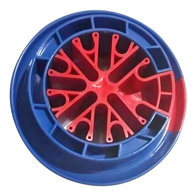 Cable Organize Tool,Wire Comb,Wire Organizing Tool,Network Cable,Cable Organizing Kit,Category 5/6 Universal Cabling Cable Management Tool, Prevent Entanglement Carding(Blue+Red)