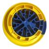 Cable Organize Tool,Wire Comb,Wire Organizing Tool,Network Cable,Cable Organizing Kit,Category 5/6 Universal Cabling Cable Management Tool,Prevent Entanglement Carding(Yellow+Blue) view 1