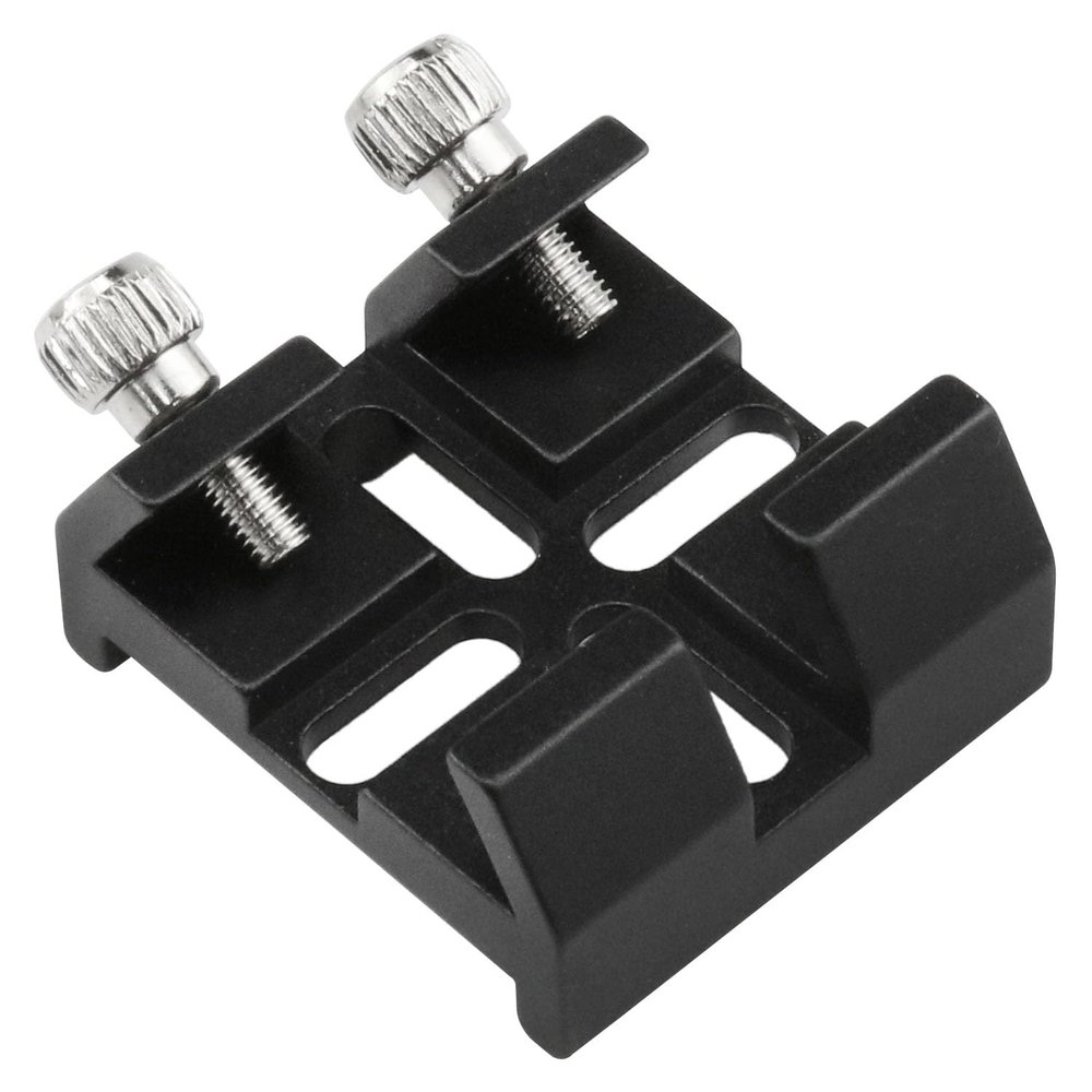 fengxiaomin Universal Finderscope Mount Bracket Aluminium Alloy FinderScope Groove Dovetail Slot Base Plate for Installation of Finder Scope Green Laser Pointer Bracket