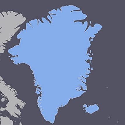Iceland Greenland Faroe Islands GPS Map for Garmin Devices