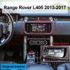 12.3 Inch Touch Screen Android 12.0 Car Stereo GPS Navigation for Land Rover Range Rover Vogue L405 2013-2017 4+64G, Ivory White for Bosch System view 2
