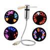 Gatuida 2pcs -powered Flexible Fan for Pc Mini Desk Fan Office Gadgets for Home view 2
