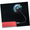 Gatuida 2pcs -powered Flexible Fan for Pc Mini Desk Fan Office Gadgets for Home view 4