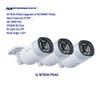 (3 Pack) Microseven M7B4K-PSAA 4K (8MP) IP POE Professional Open Source Security Camera view 2