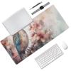 Stylish Birds Themed Mouse Pad 35.5 x 16 Inch, Anti-Slip Rubber Base, Ideal for Computer, Laptop, Office & Home Use view 2