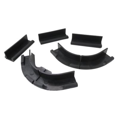 5 Pcs Brackets Set For Philips Hue Play Gradient Lightstrip - Black