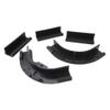 5 Pcs Brackets Set For Philips Hue Play Gradient Lightstrip - Black view 1