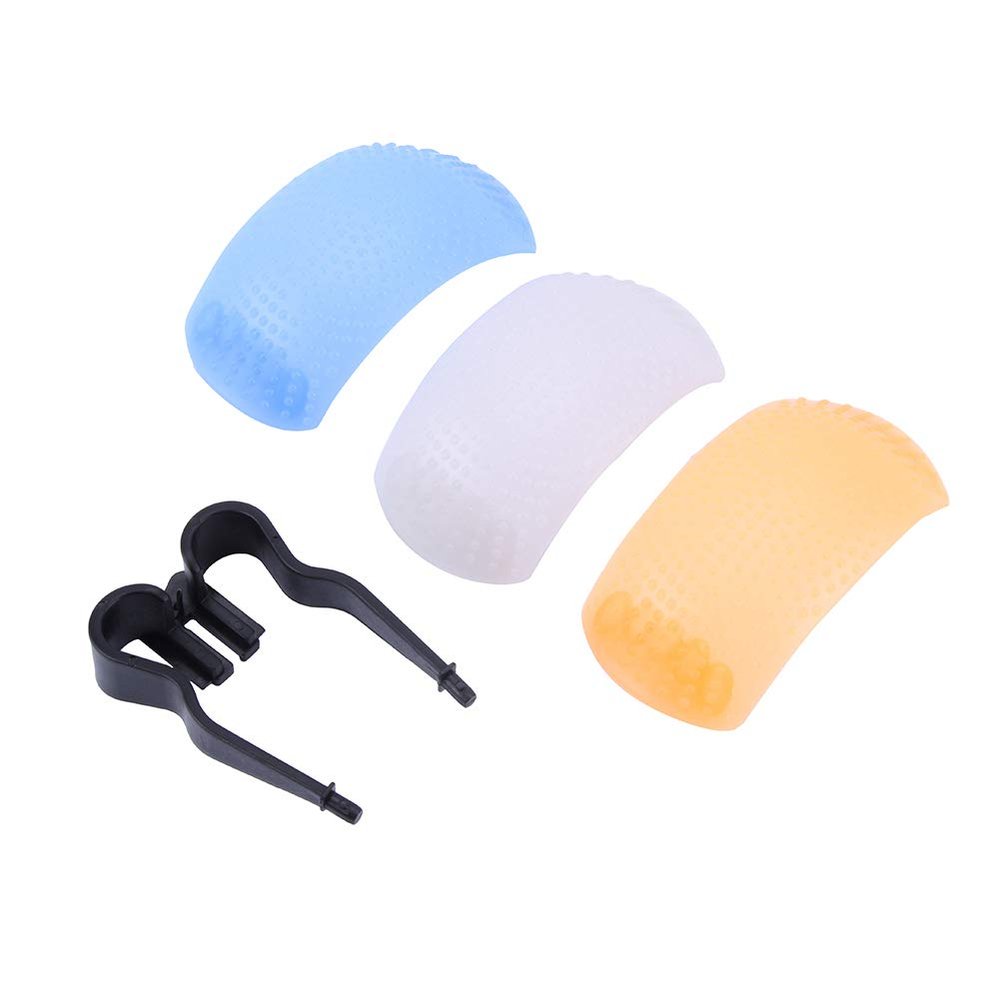 3 in 1 up Flash Diffuser Cover for DSLR SLR Cameras, Even Density Exposures, Soft Wrap Around Light, Reduce Shadows