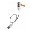 ABOOFAN Pcs Flexible Fan Portable Fan Rechargeable Battery Led Light for Home Office Travel view 3