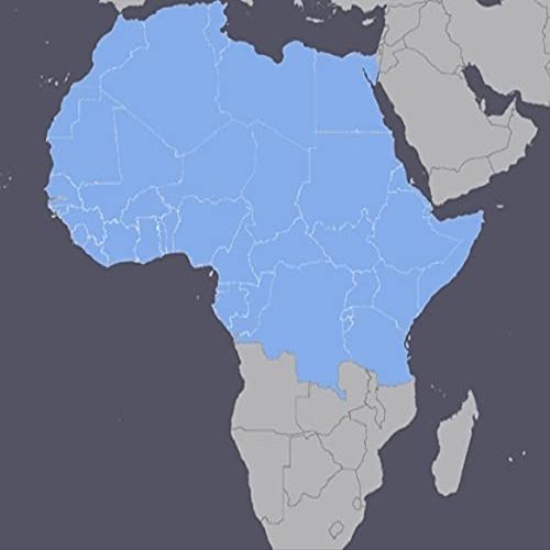 Northern Africa GPS Map for Garmin Devices