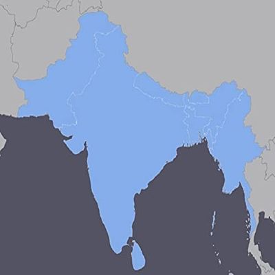 India and Region GPS Map for Garmin Devices