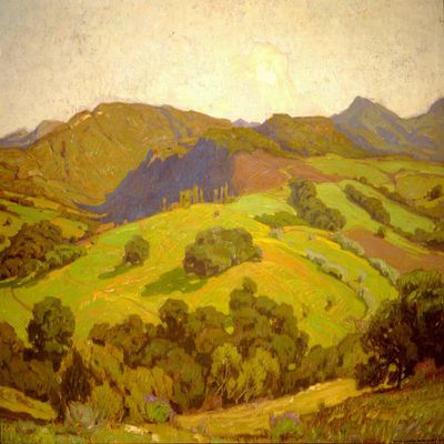 William Wendt : Arcadian Hills : 1910 : Archival Quality Art Print