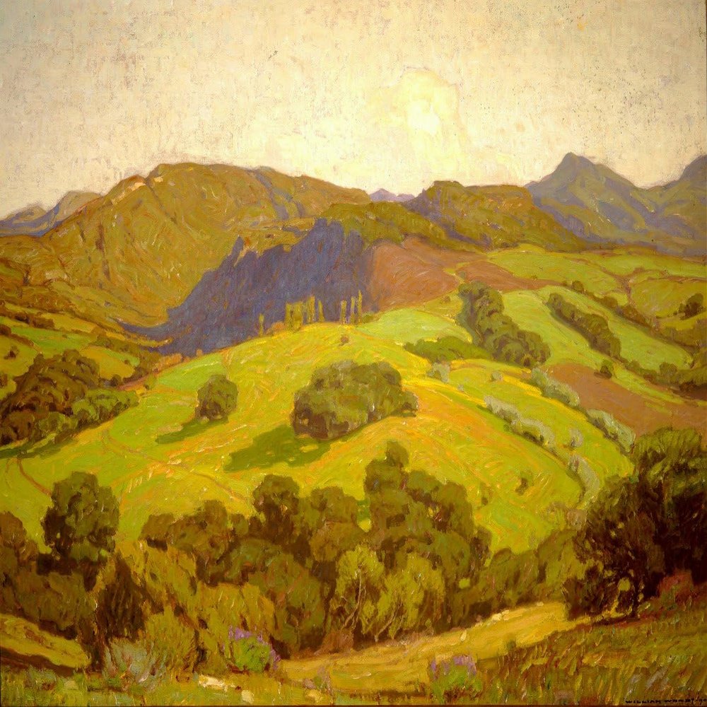 William Wendt : Arcadian Hills : 1910 : Archival Quality Art Print