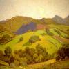 William Wendt : Arcadian Hills : 1910 : Archival Quality Art Print view 1