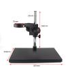 Big Size Lab Industrial Stereo Microscope Adjustable Stand Focusing Bracket 76mm Ring Holder For Binocular Trinocular Microscope (Color : 76mmx25mm black) view 2