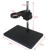 Big Size Lab Industrial Stereo Microscope Adjustable Stand Focusing Bracket 76mm Ring Holder For Binocular Trinocular Microscope (Color : 76mmx25mm black) view 3