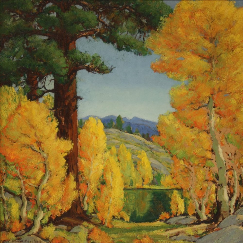 Albert Marshall : Aspens in Autumn : Archival Quality Art Print