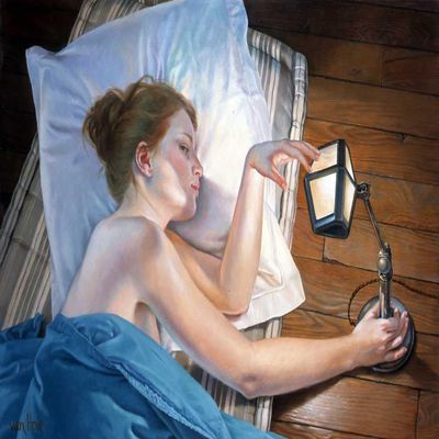Francine Van Hove : The Little Lamp : 1930 : Archival Quality Art Print