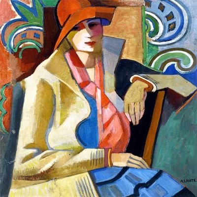 Portrait of Anne : Andr Lhote : 1930 : Archival Quality Art Print