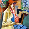 Portrait of Anne : Andr Lhote : 1930 : Archival Quality Art Print view 1
